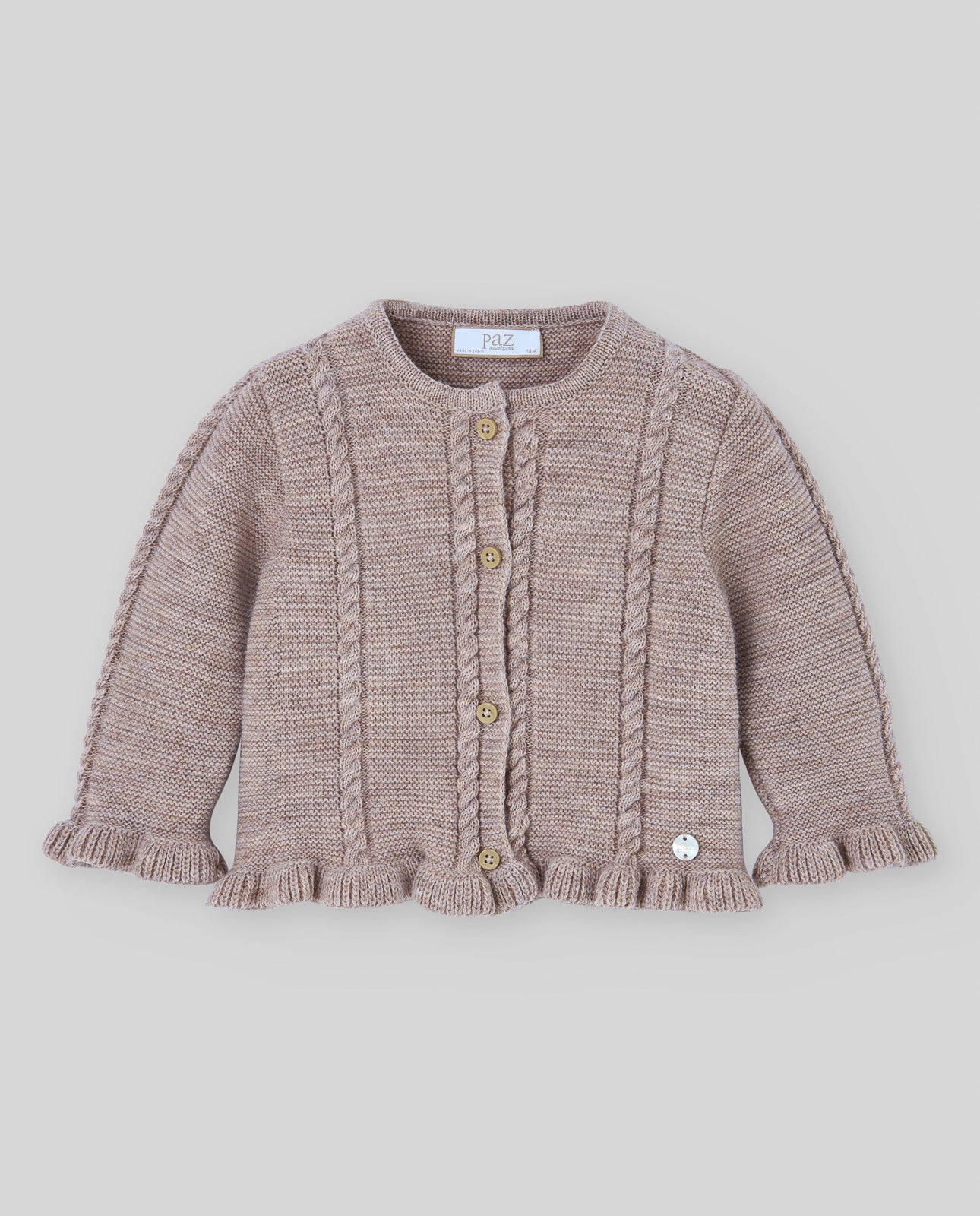 Set Strickjacke + Mädchen-Shorts TERRA