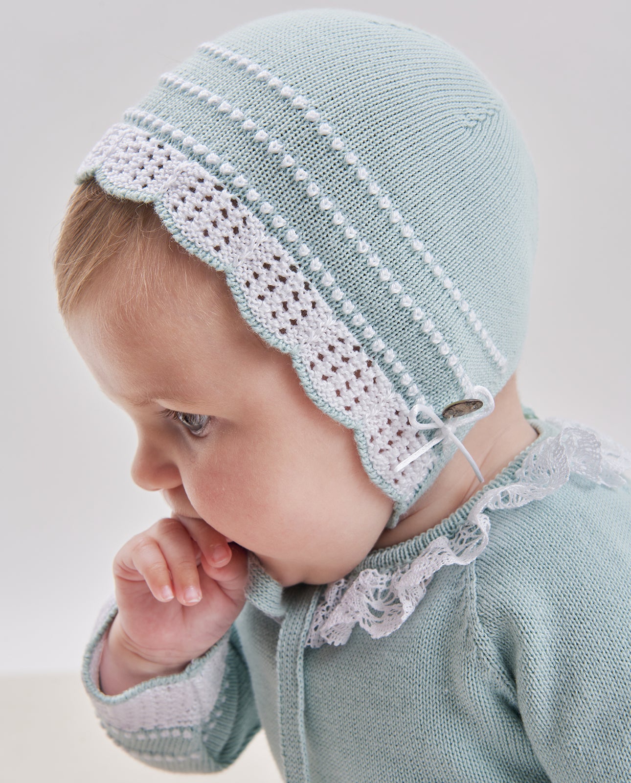 Knit bonnet EIDO