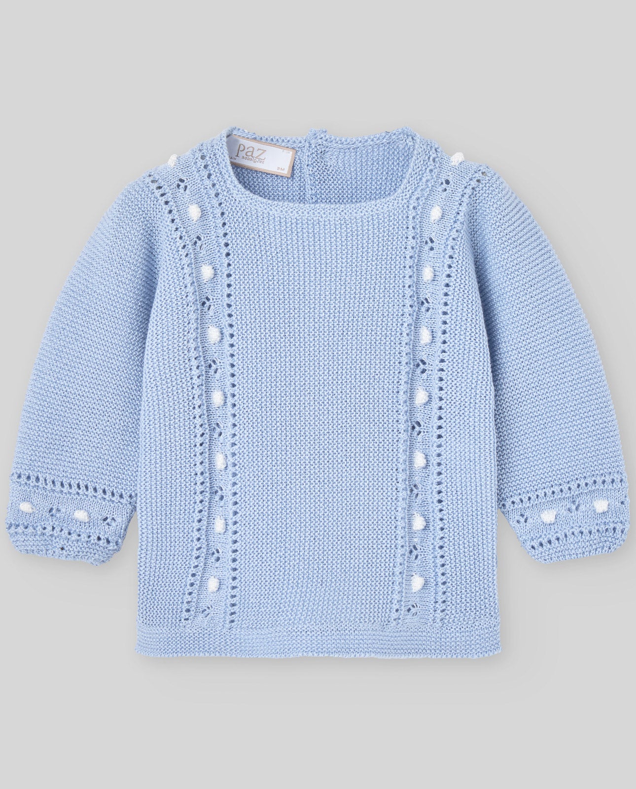 Set Baumwoll-Strickpullover + Strickhose ALEGRA