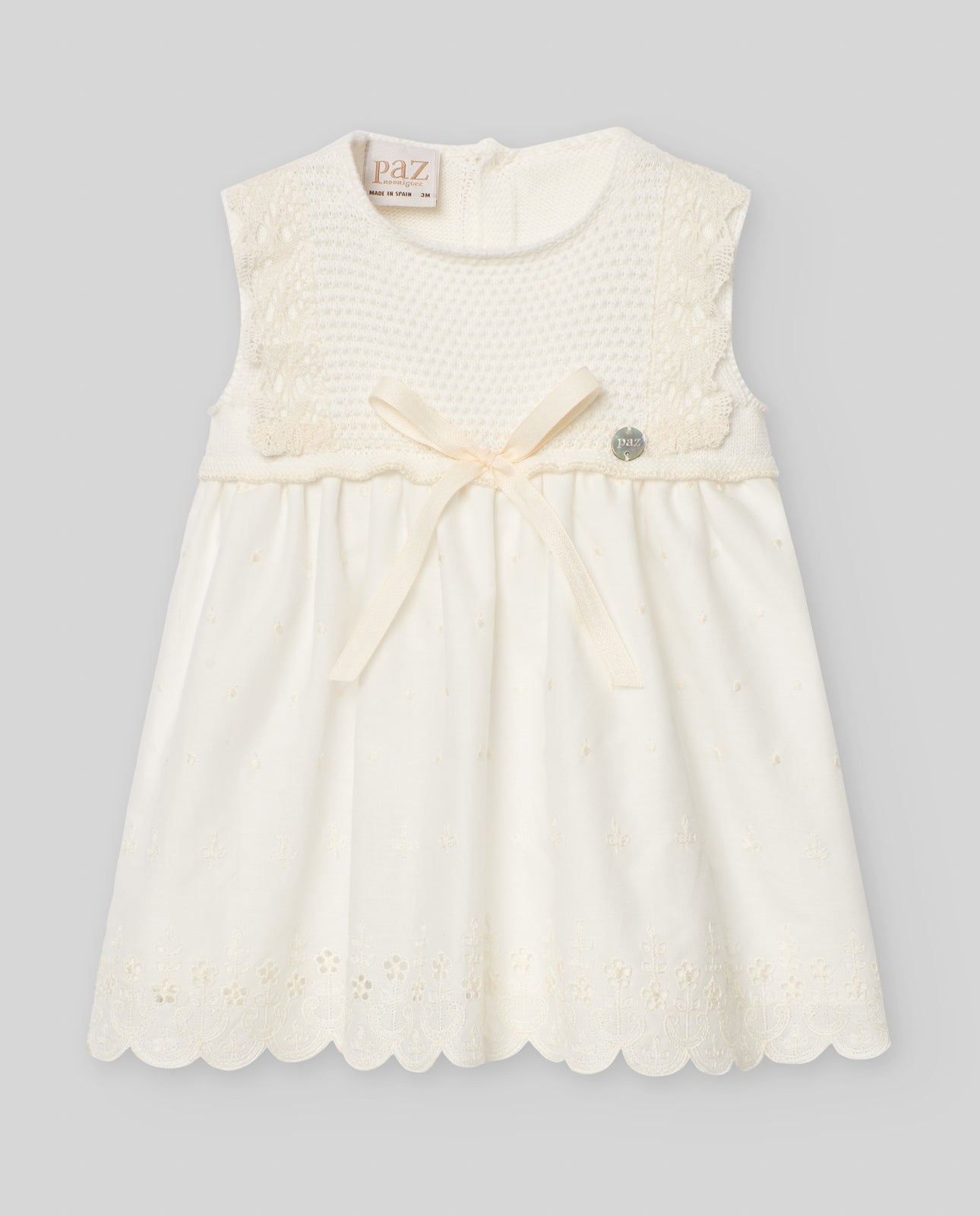 Vestido combinado "PAZ"