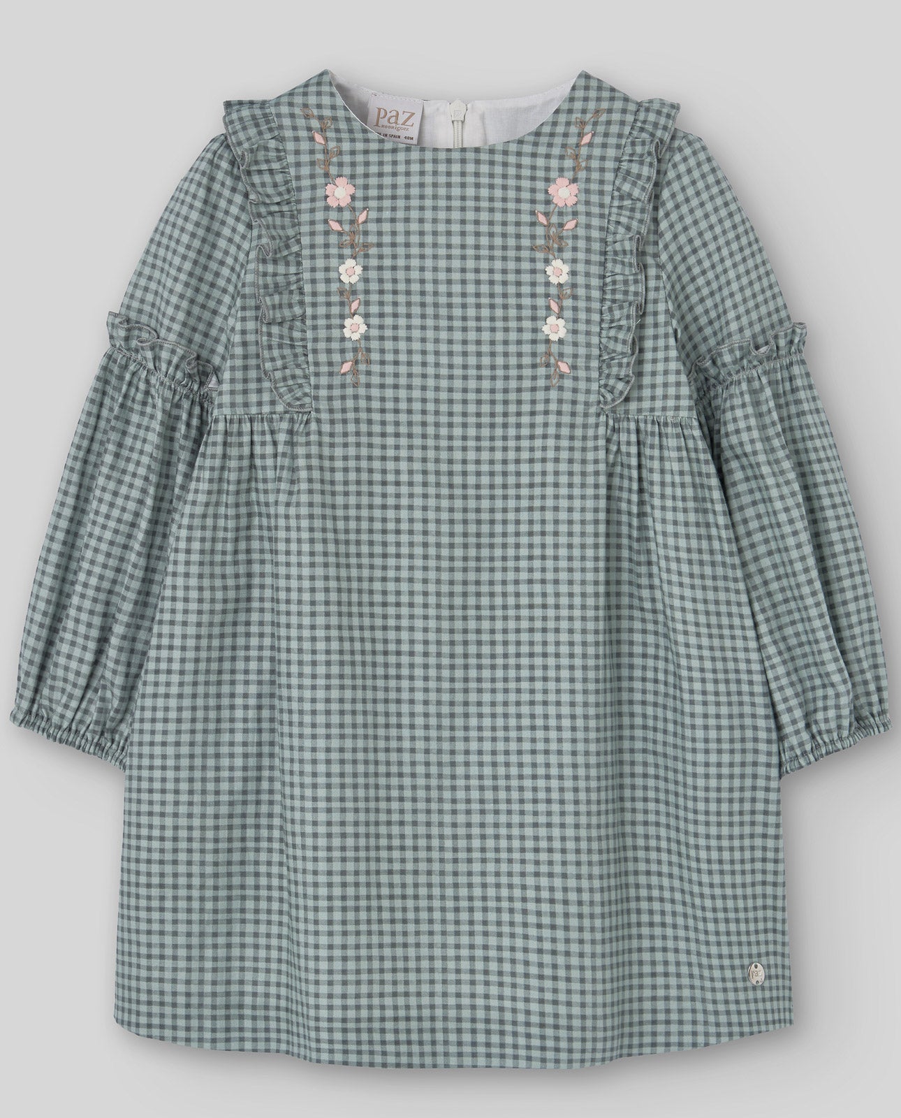 Gingham dress "MARAVILLAS"