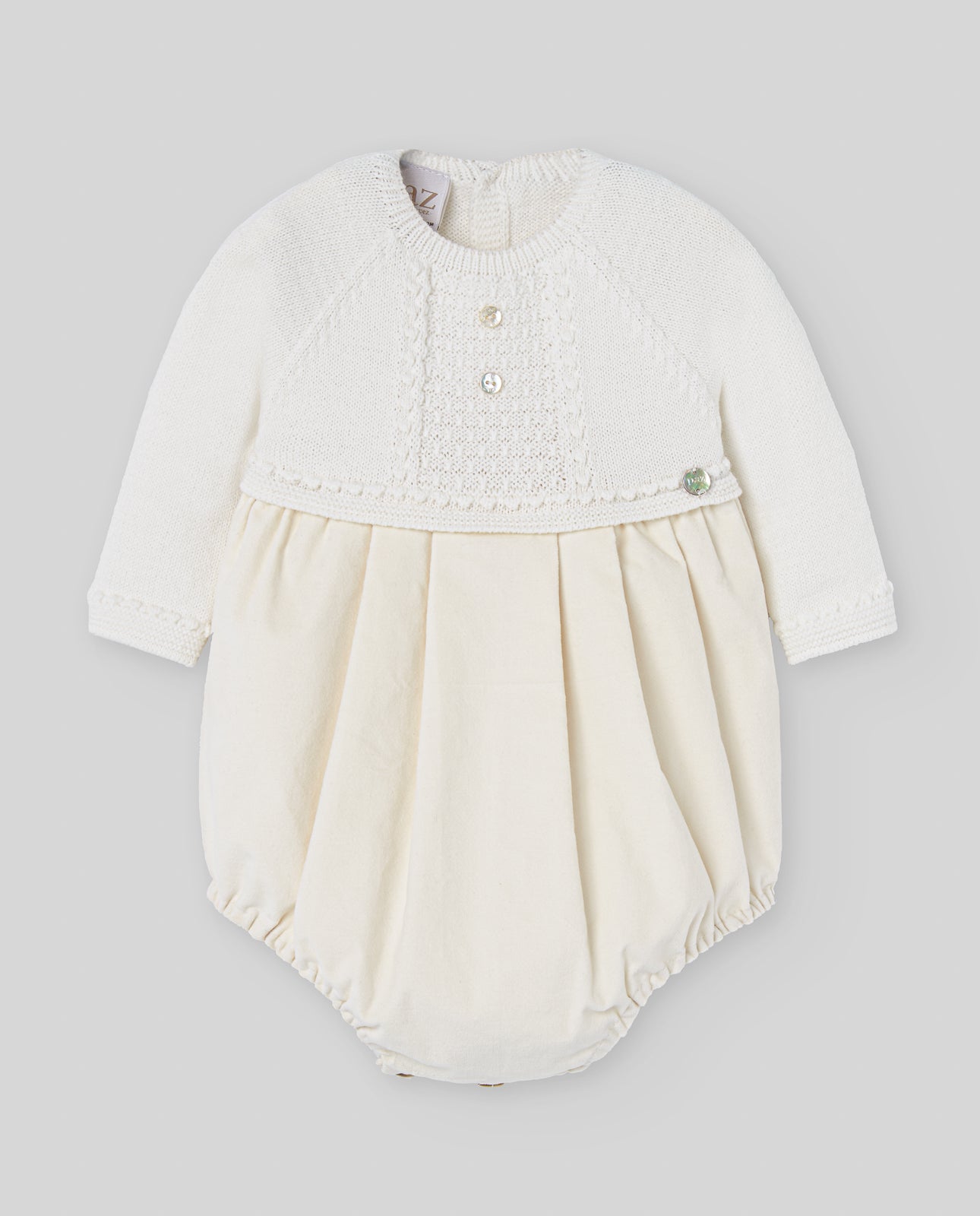 Pelele terciopelo PAZ