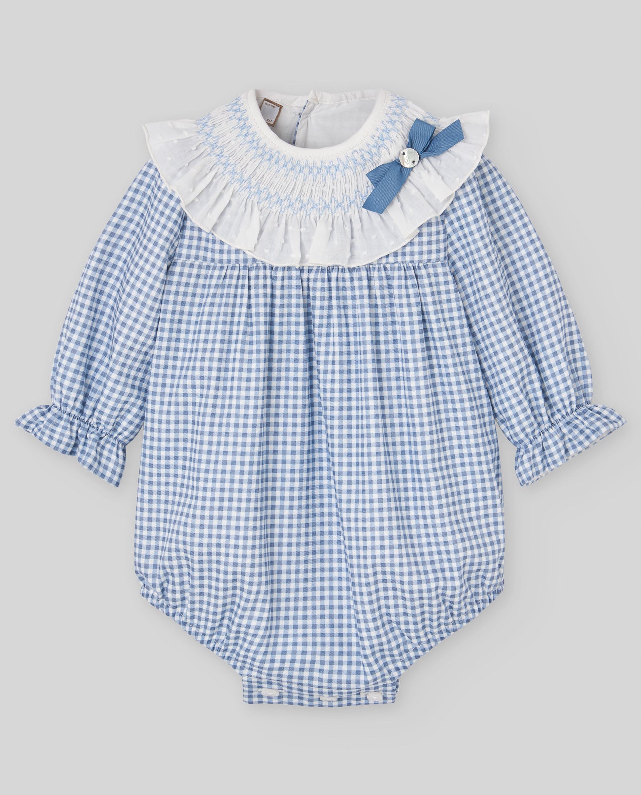 Gingham romper PONTE