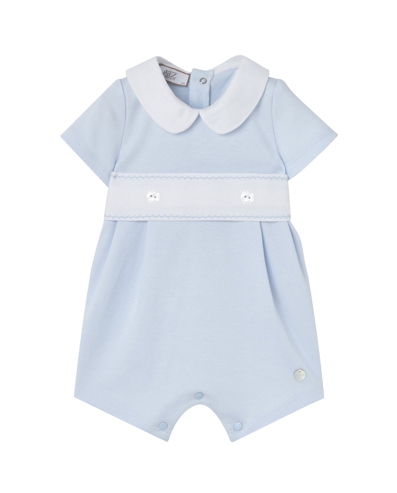 Short romper INTERLOCK