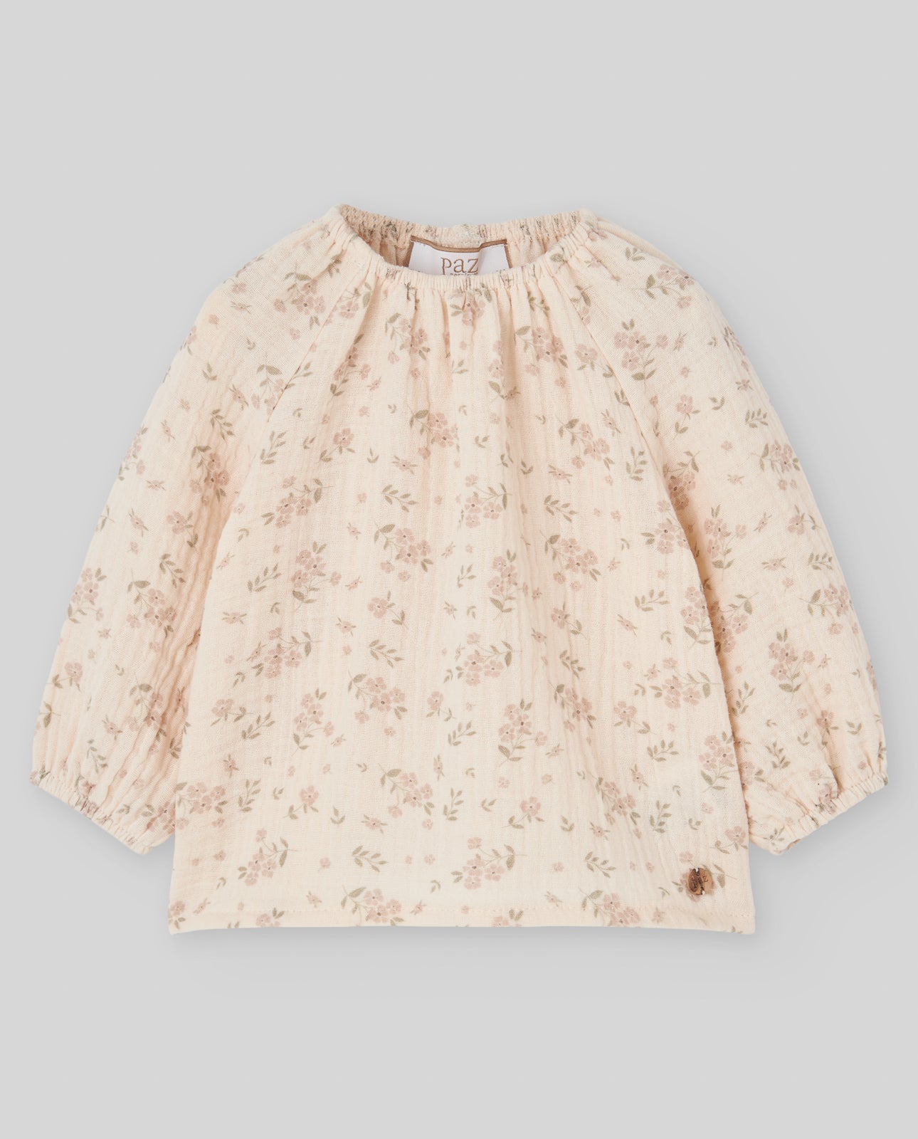 Set Bluse mit Blumenmuster + Windelhöschen MONECA