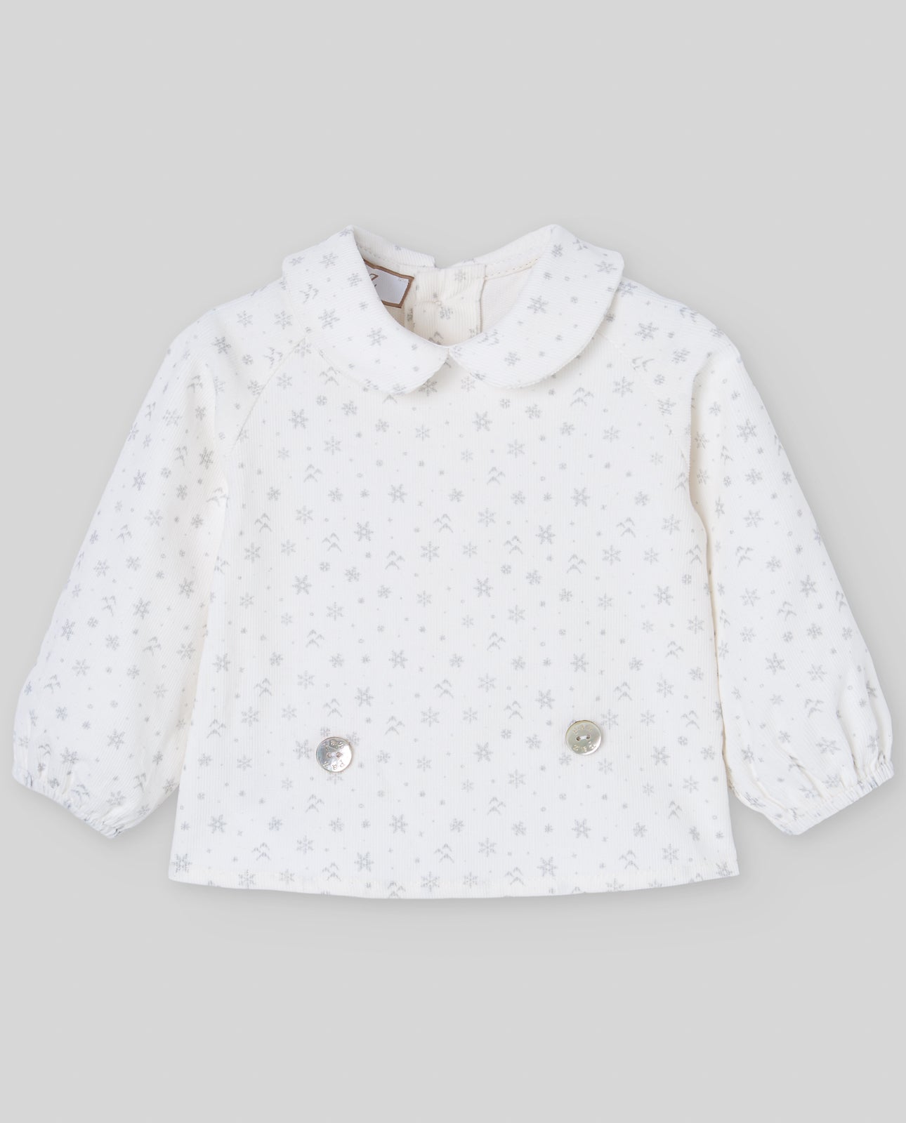 Set camicia + pantaloni grigi NEVE