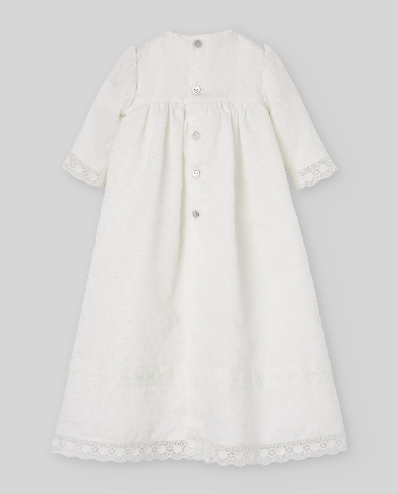 Set Häubchen + Taufkleid PAZ