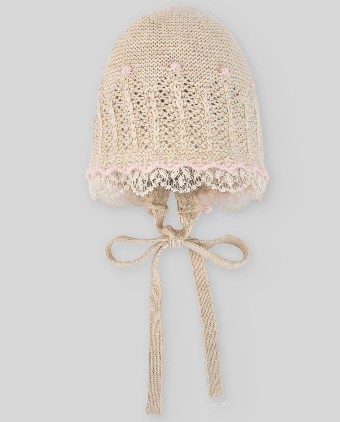 Cotton cashmere bonnet ALEGRIA