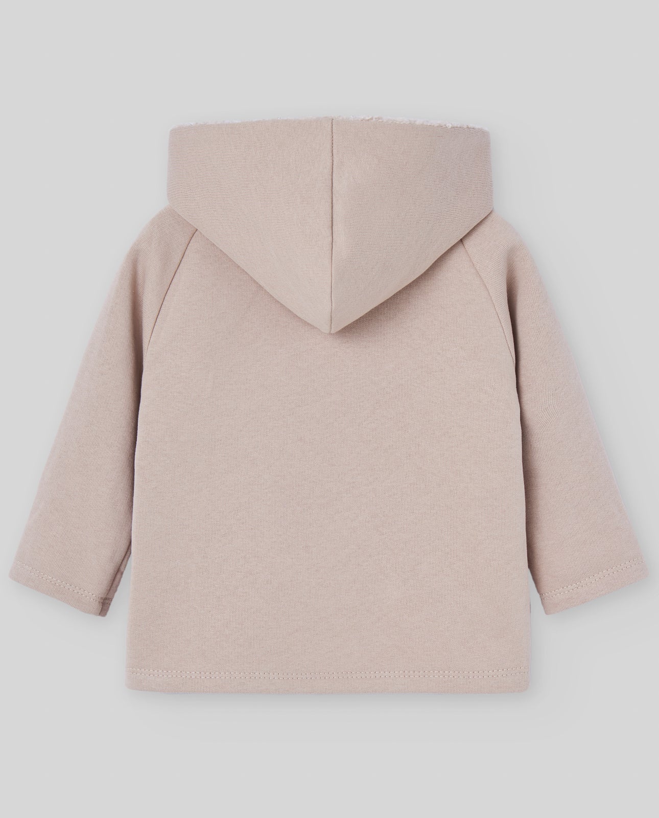Plush hoodie POMPON