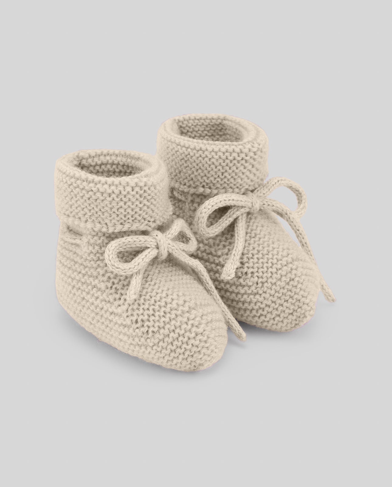 Cotton cashmere booties ESENCIAL