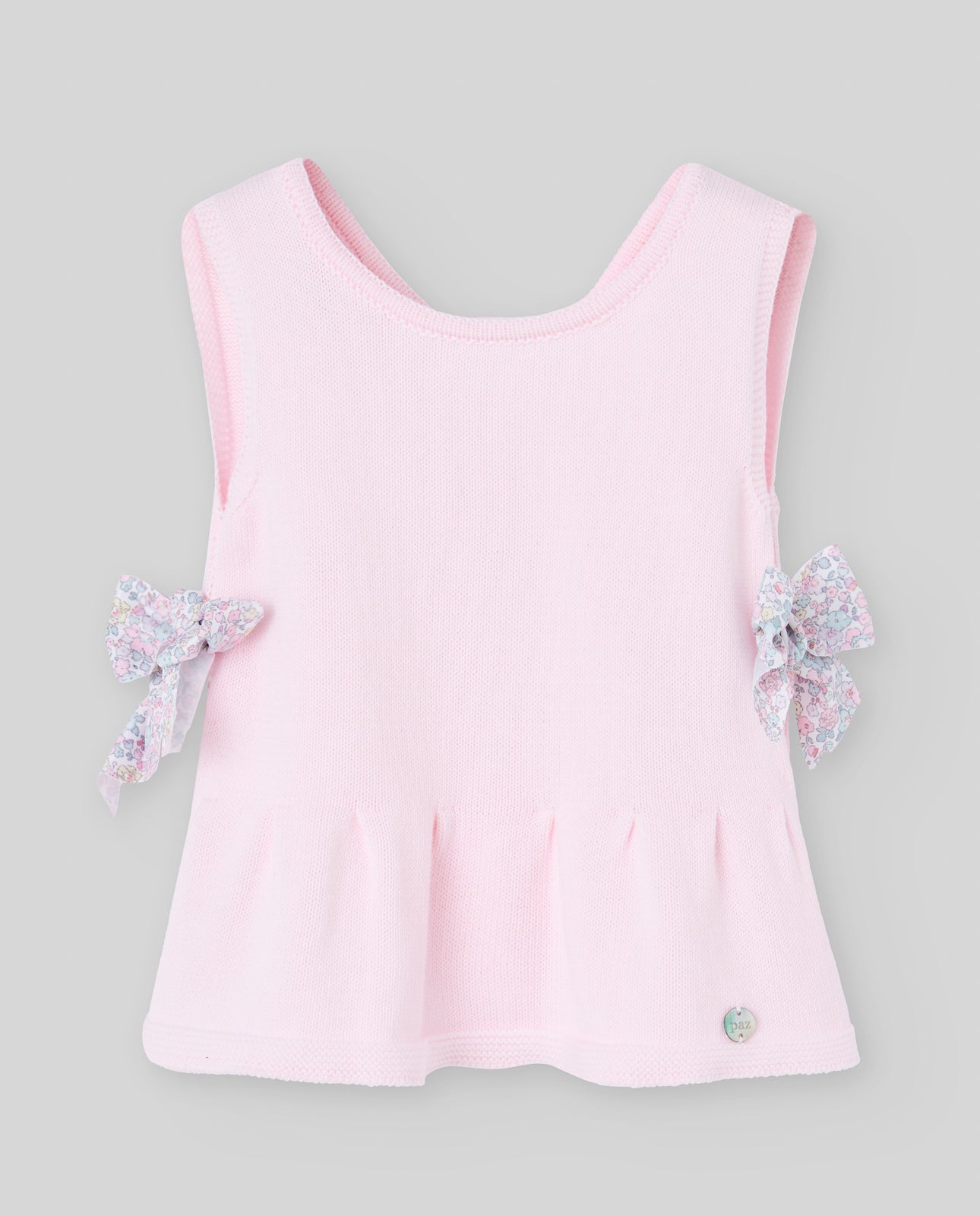 Strick-T-Shirt für Mädchen "BAÑO"