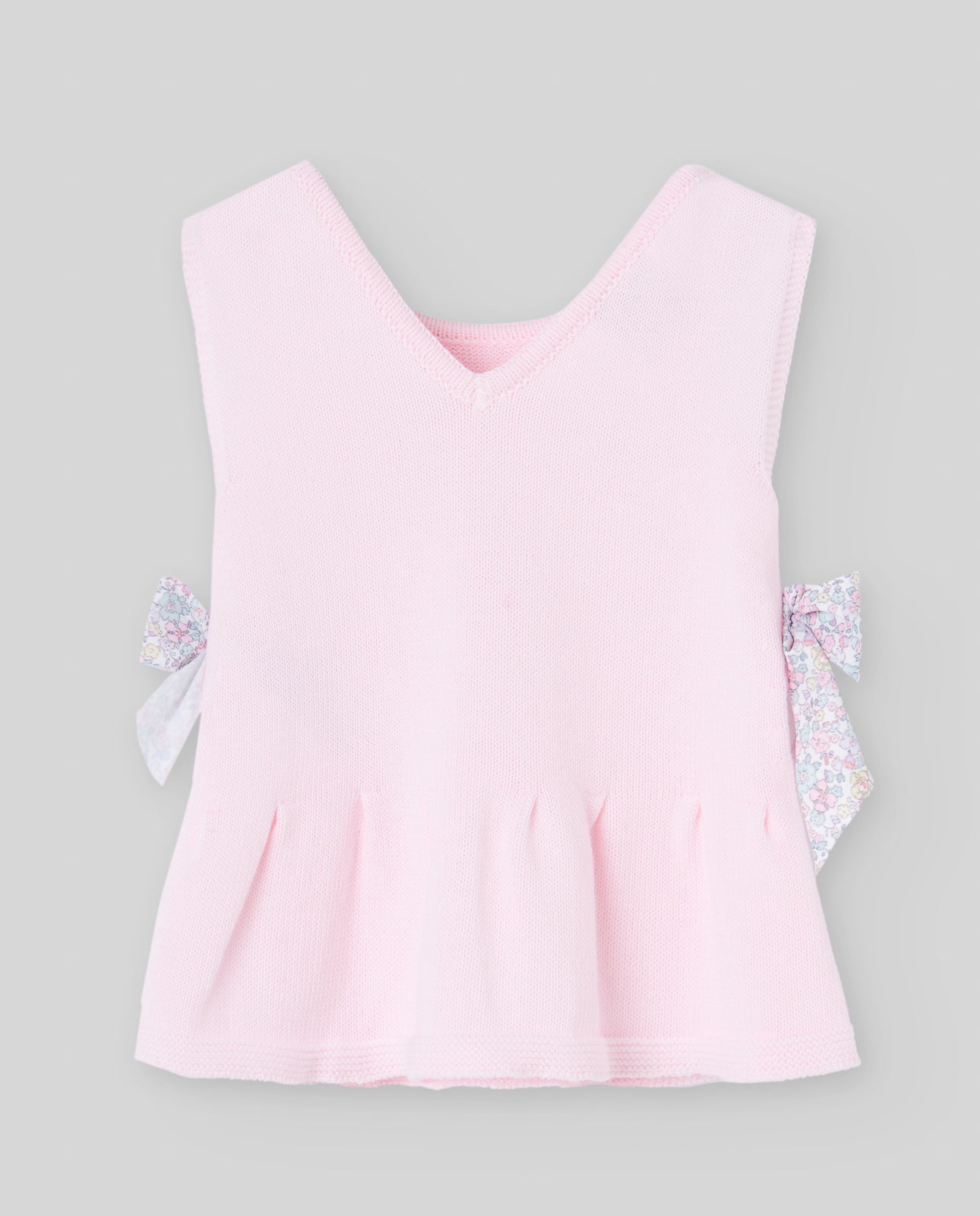 Strick-T-Shirt für Mädchen "BAÑO"