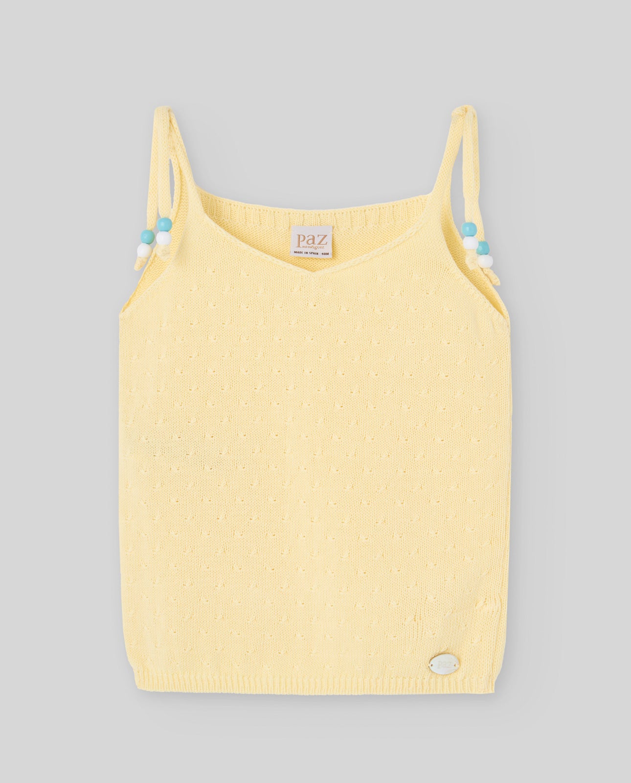 T-shirt en maille "BAÑO"