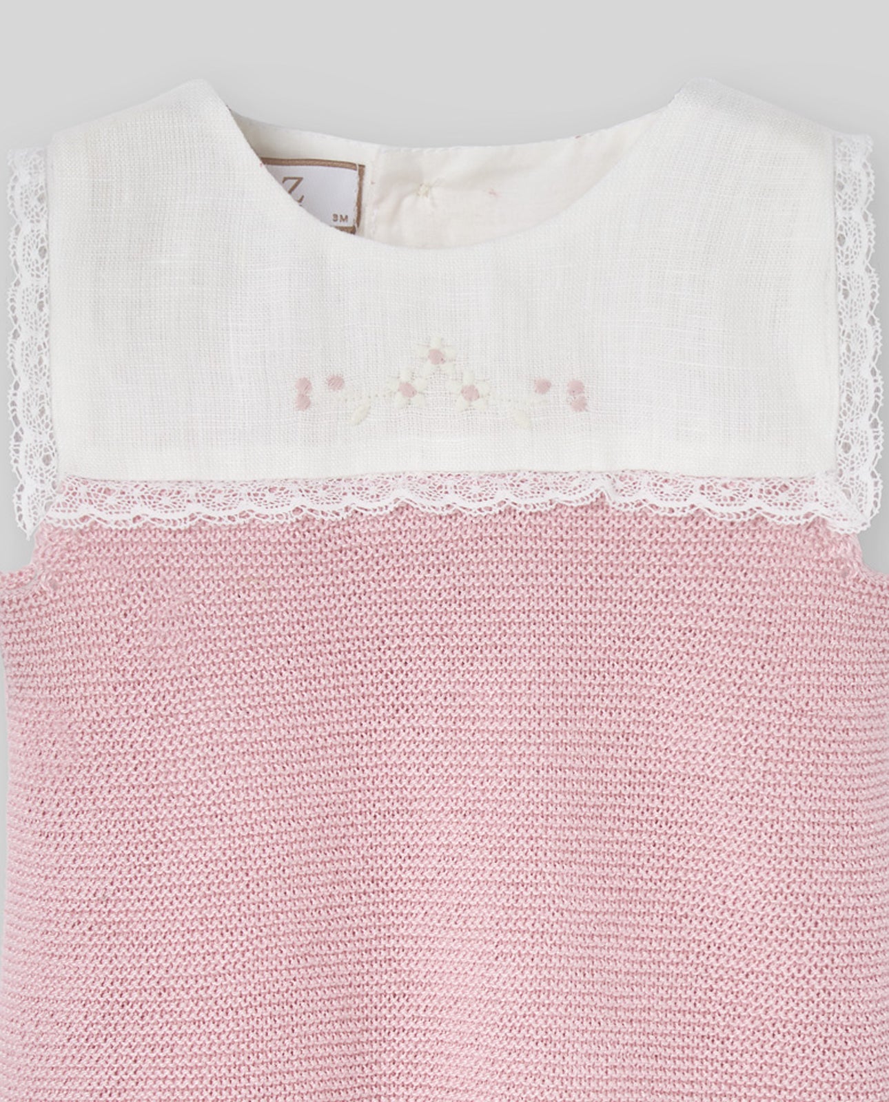 Pagliaccetto in maglia rosa ALEGRA