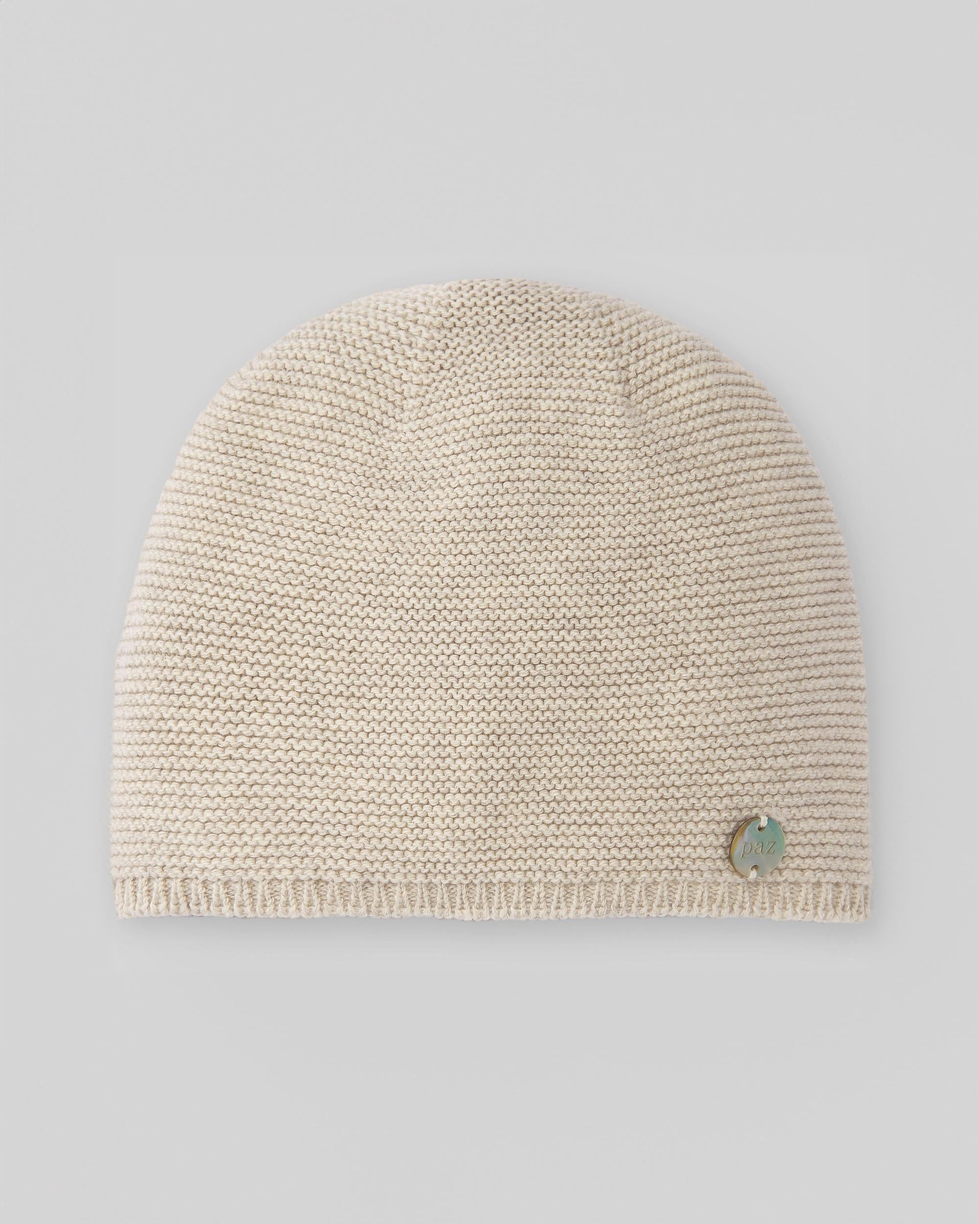 Cotton cashmere hat ESENCIAL
