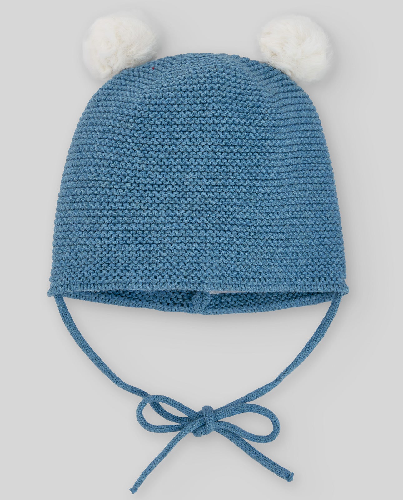 Cashmere hat with pompoms ESENCIAL