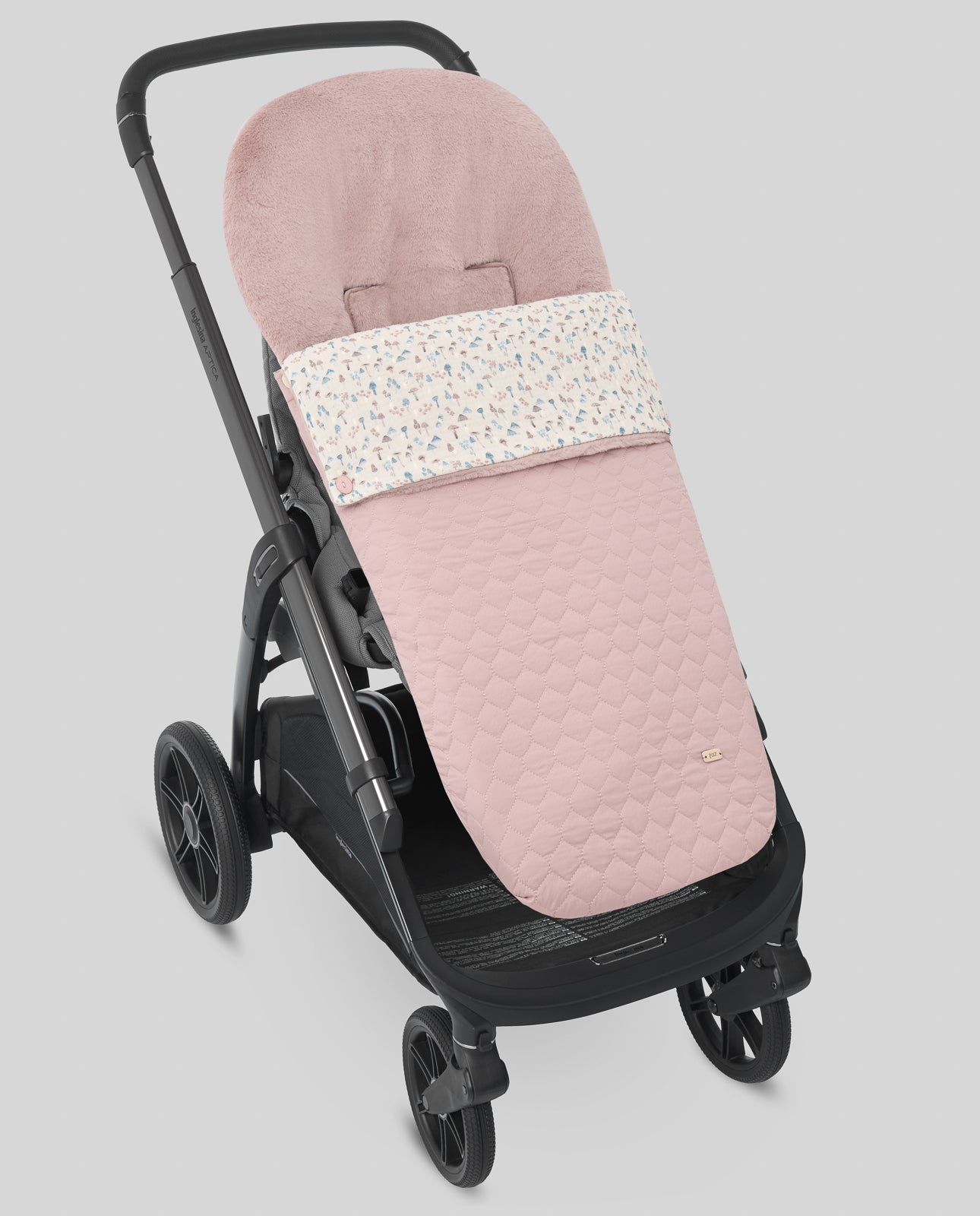 Fur universal footmuff "FUNGHI"