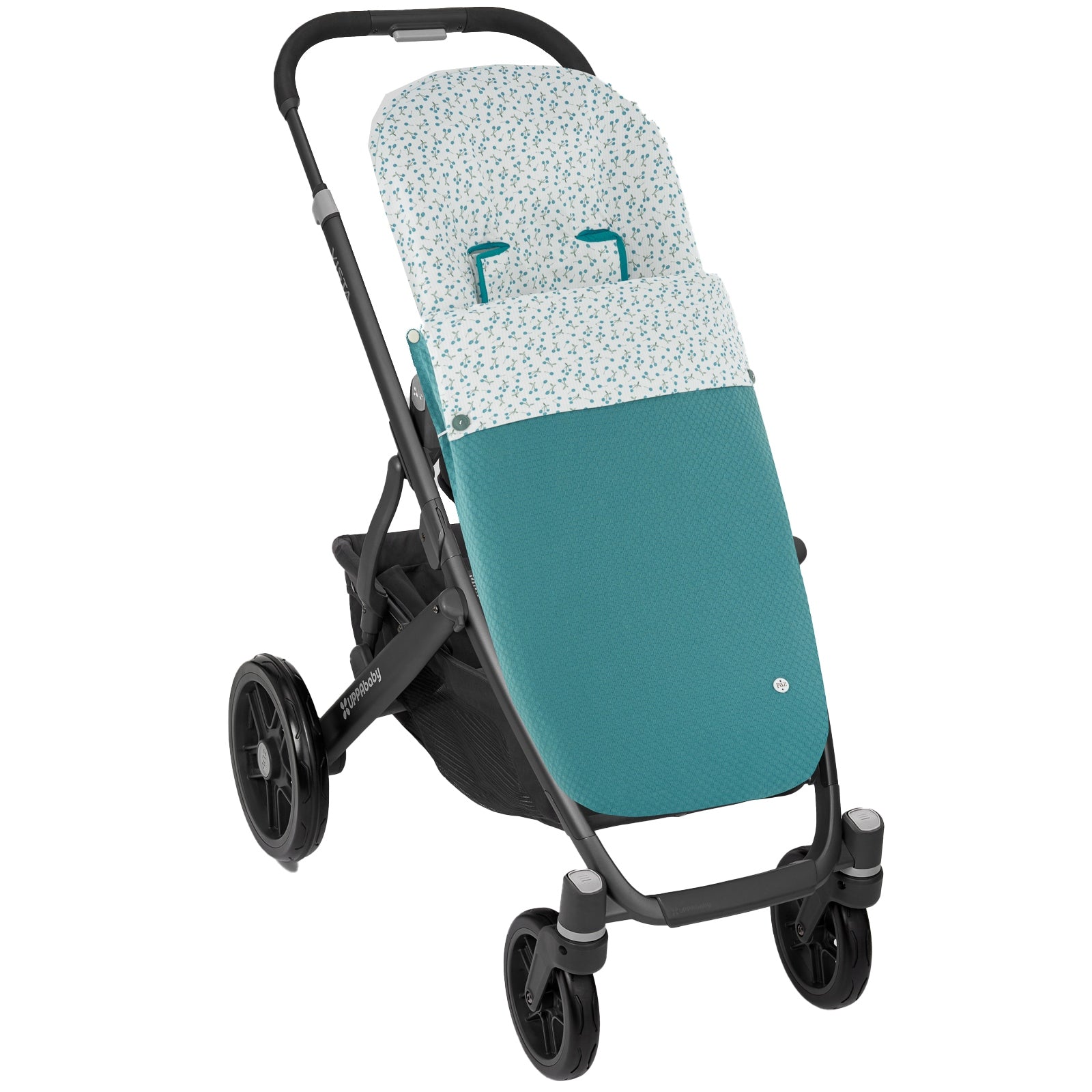Chancelière pour poussette double "CHERRY"