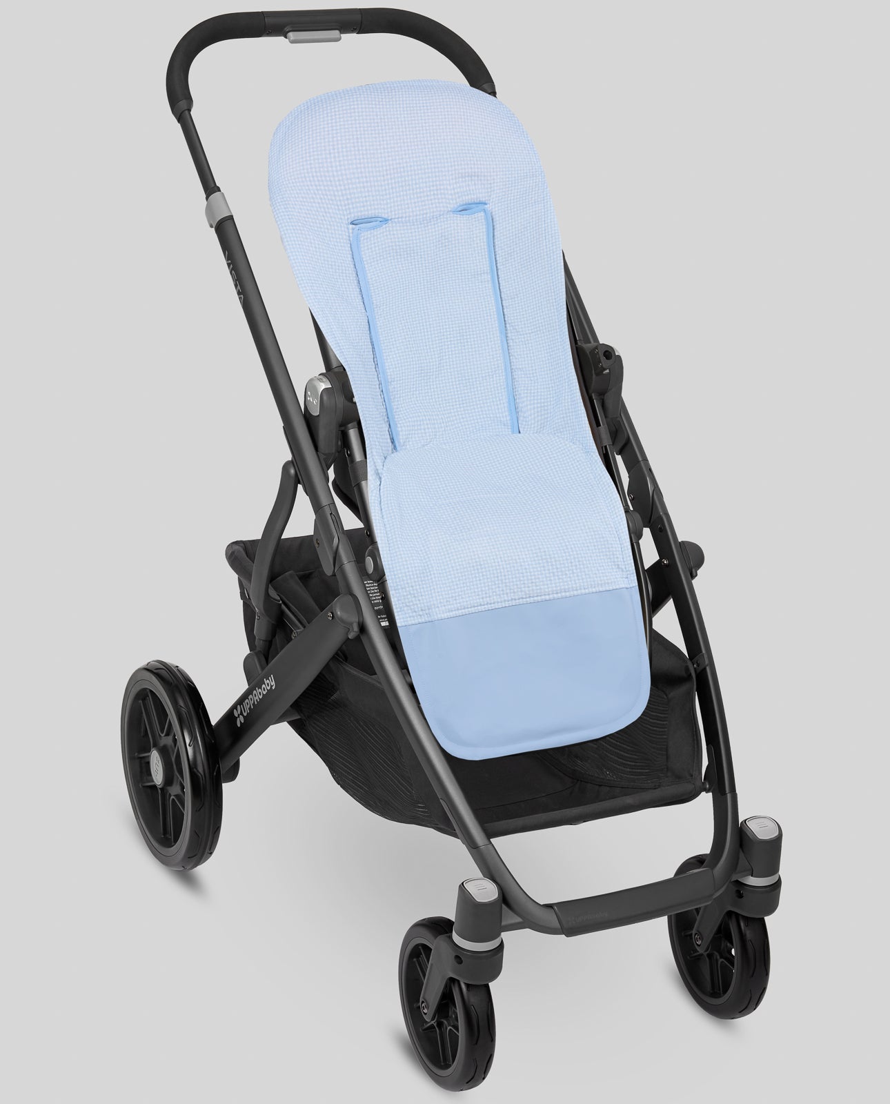 Assise de poussette double vichy GARDENIA