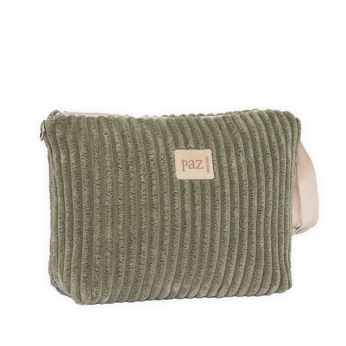 Corduroy toiletry bag POPEA