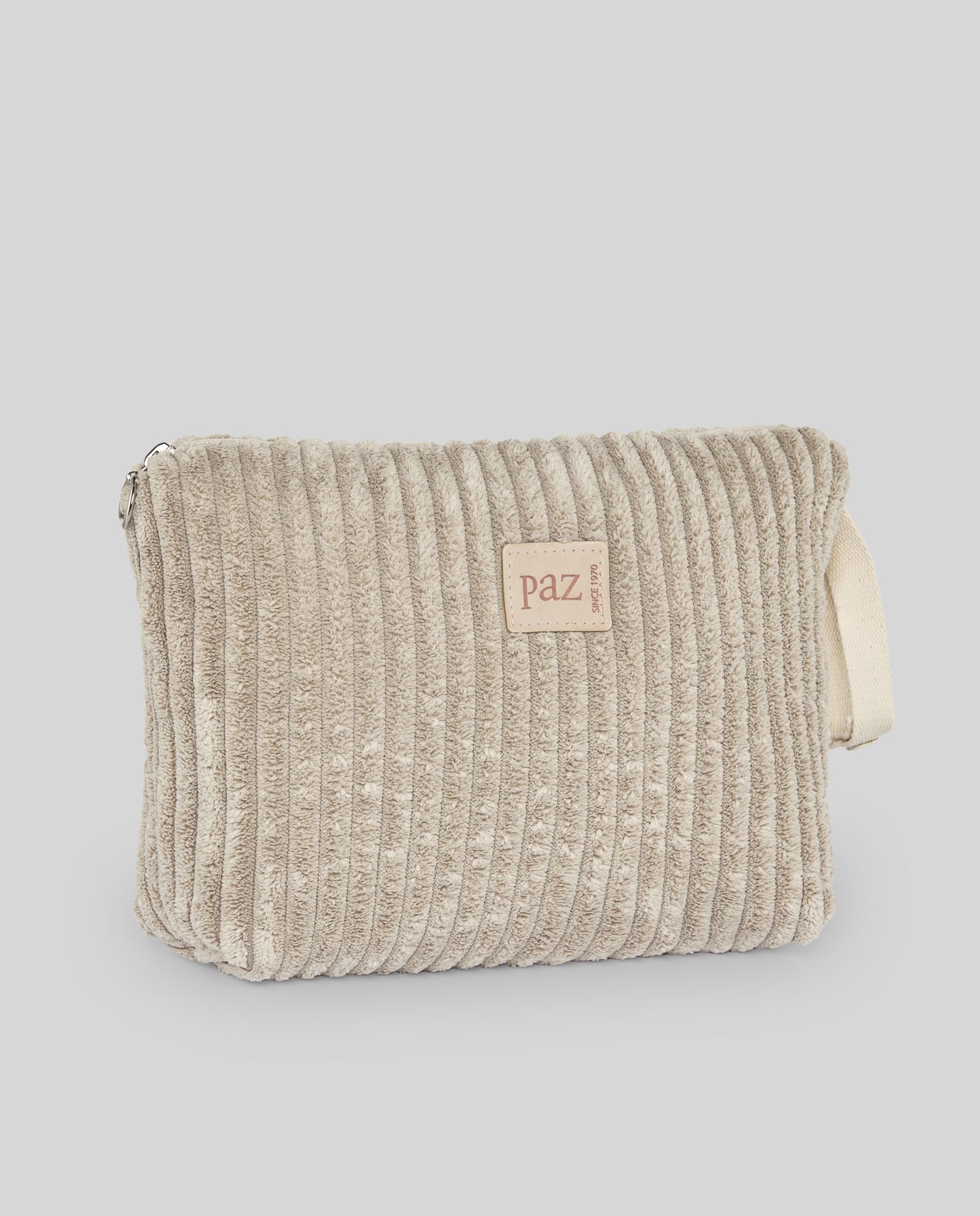 Corduroy toiletry bag POPEA