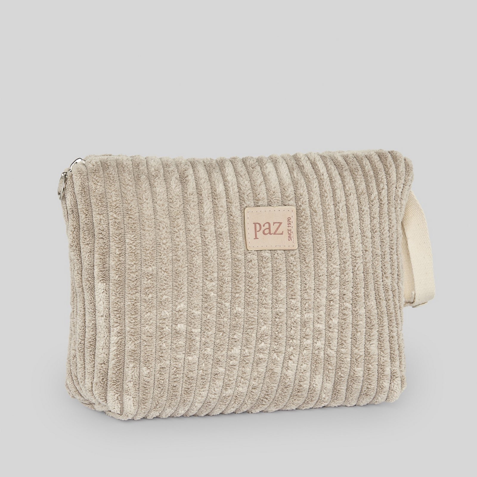 Corduroy toiletry bag POPEA