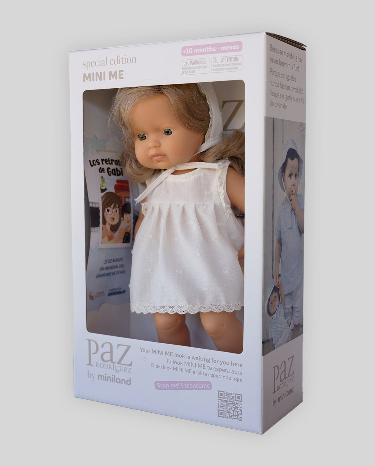 Doll PAZ Rodriguez by Miniland MINI ME