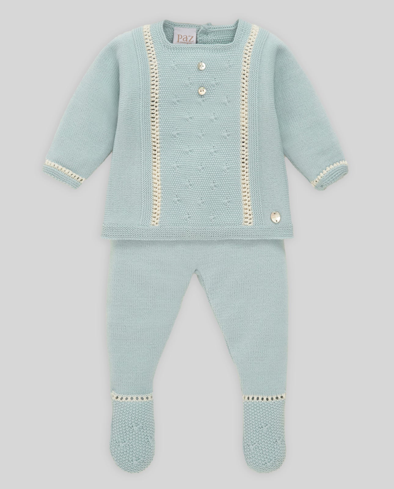 Baby sweater + knit leggins set SEMILLA