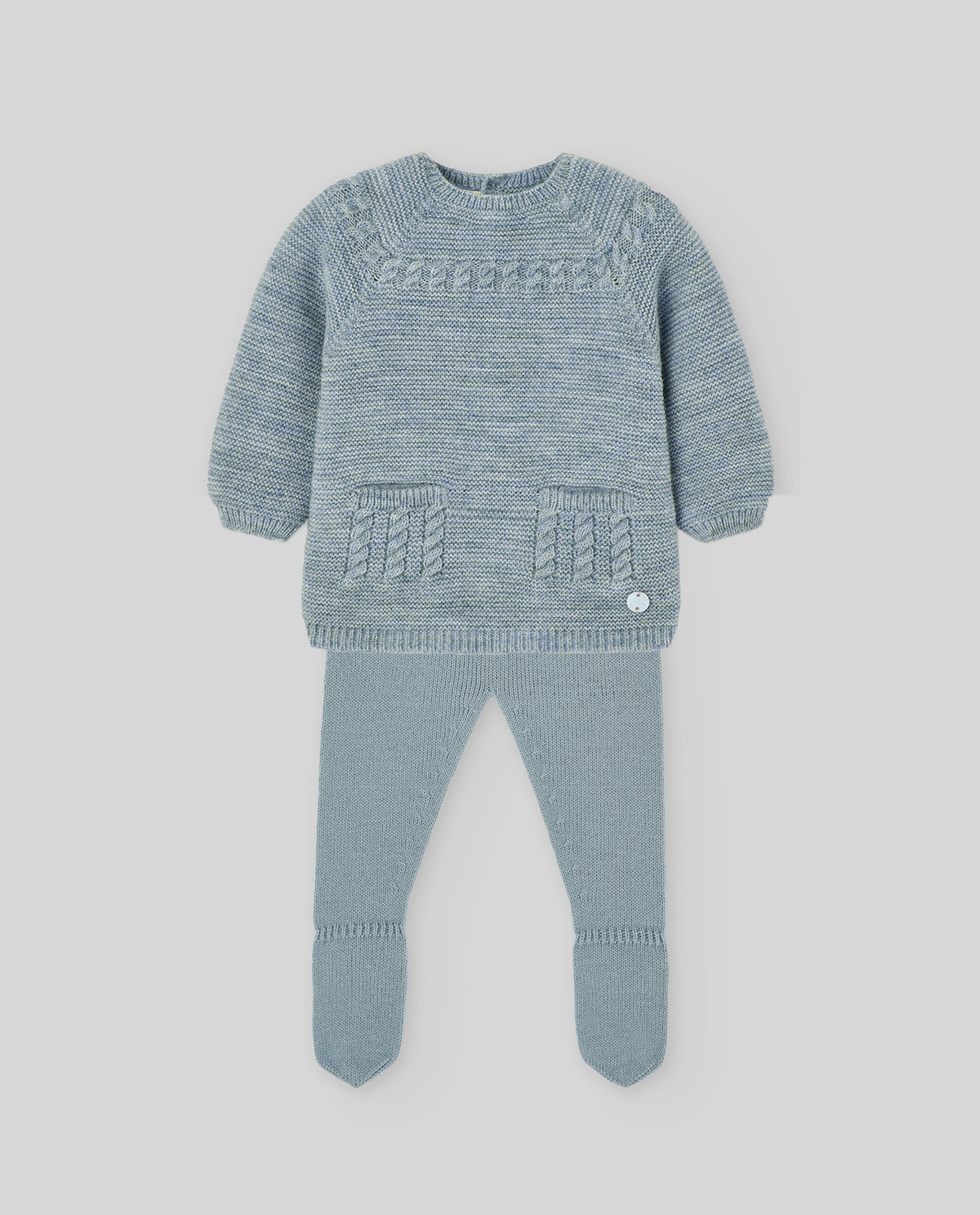 Conjunto jubón punto + polaina TERRA