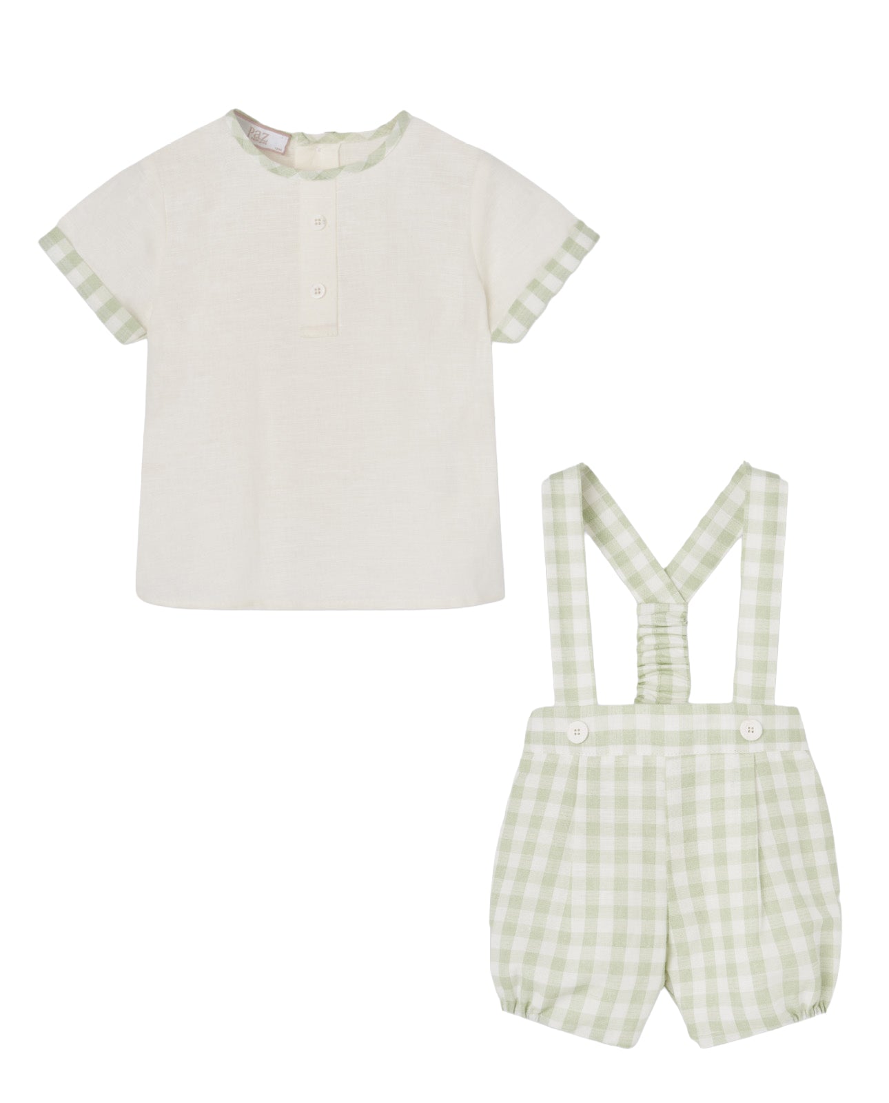 Conjunto camisa + pantalón corto tirantes FRESCURA