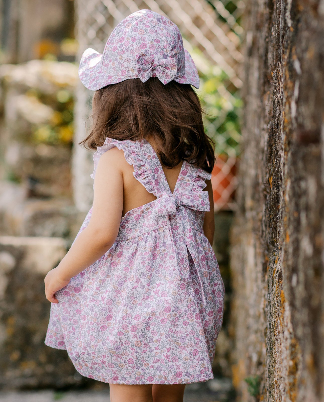 Vestito a fiori "CLAVEL"