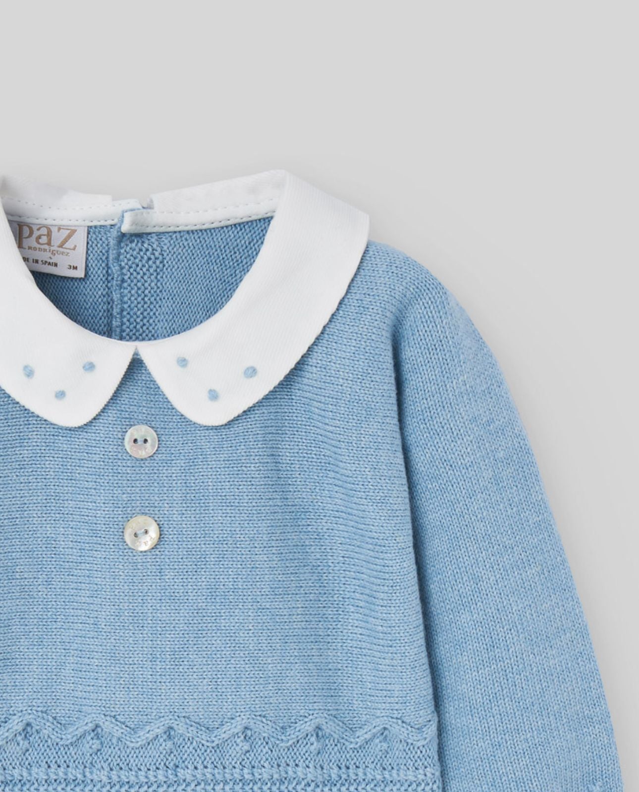 Jubón algodón cashmere "KOALA"