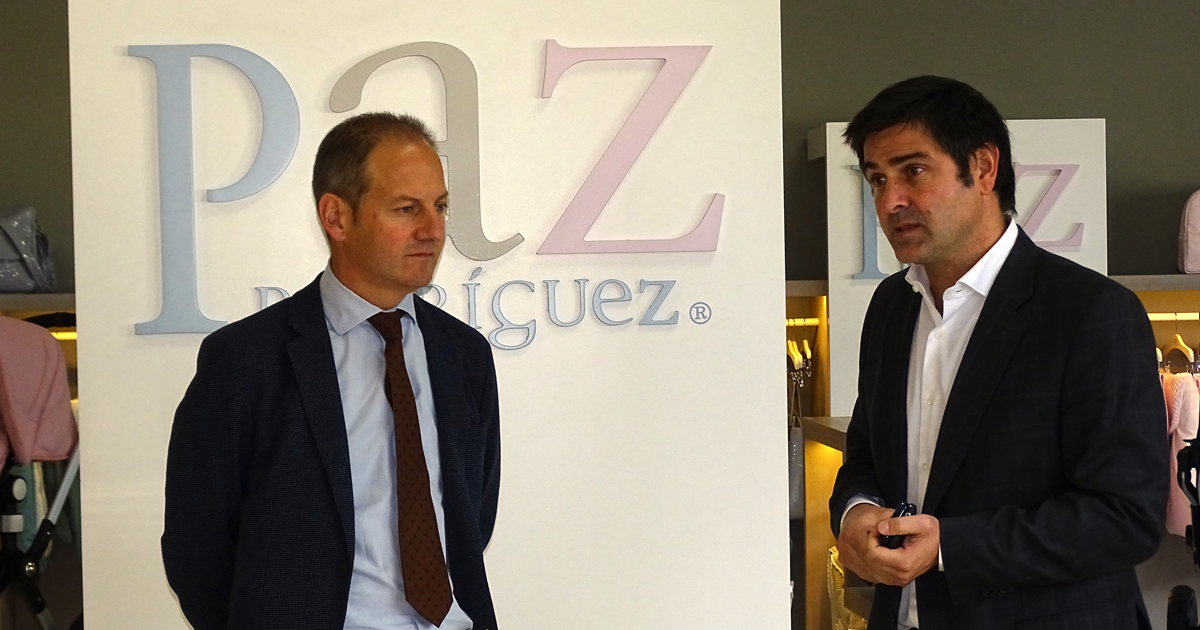 Juan Cividanes, director of the IGAPE, visits the PAZ Rodríguez facilities
