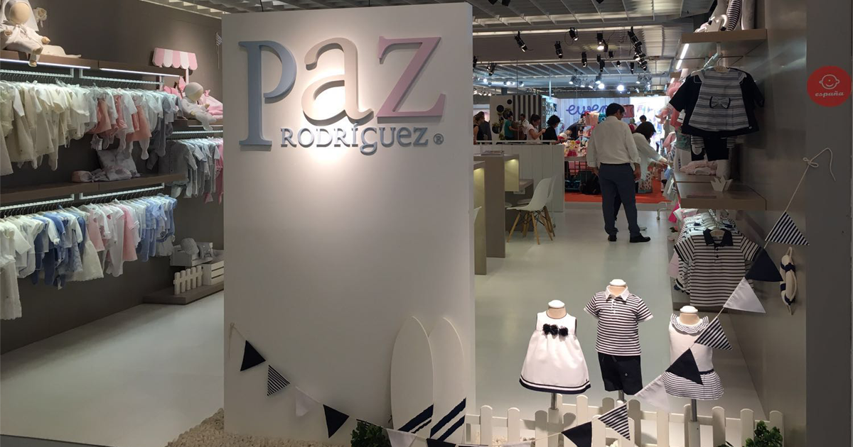 PAZ Rodríguez stand at Intermoda, Pitti Bimbo (Florence, Italy)