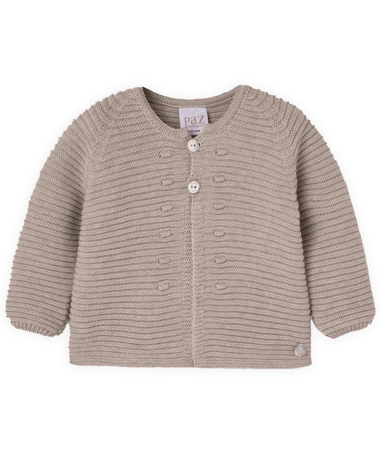 Cotton cashmere cardigan "ESENCIAL"