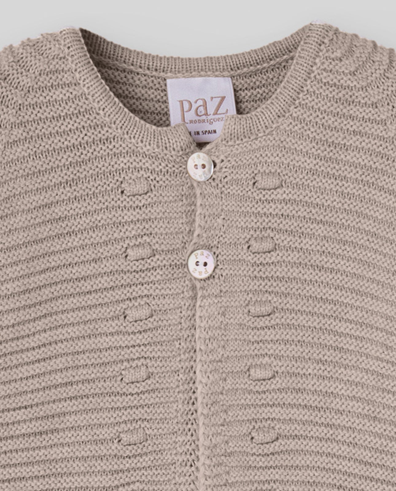 Chaqueta algodón cashmere ESENCIAL