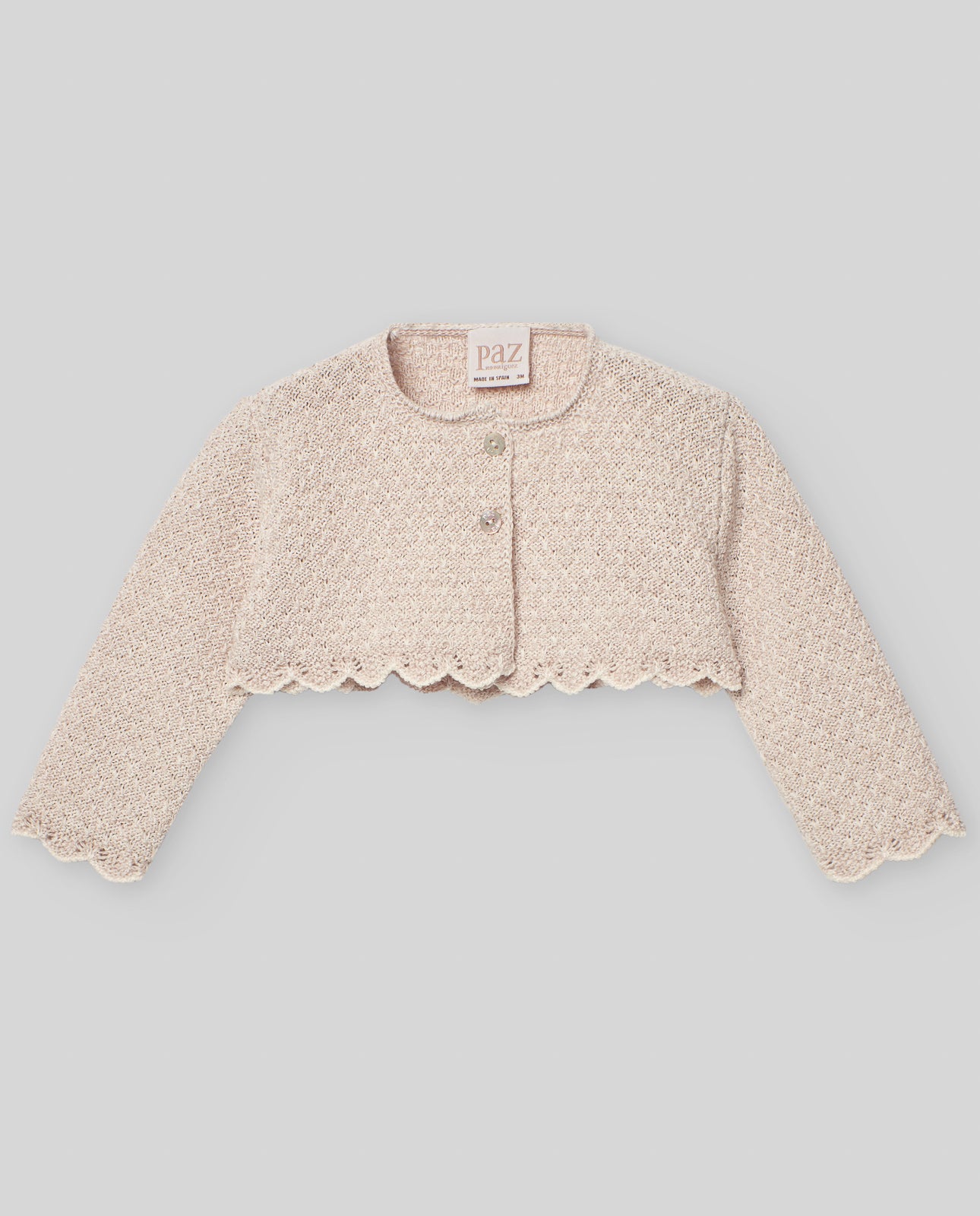 Short cardigan "AREA"
