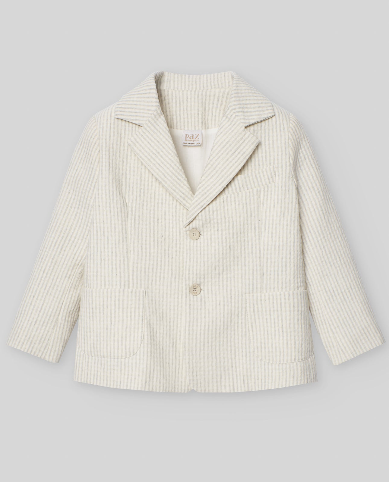 BLAZER SEERSUCKER INFANTIL "CEREMONIA V25"