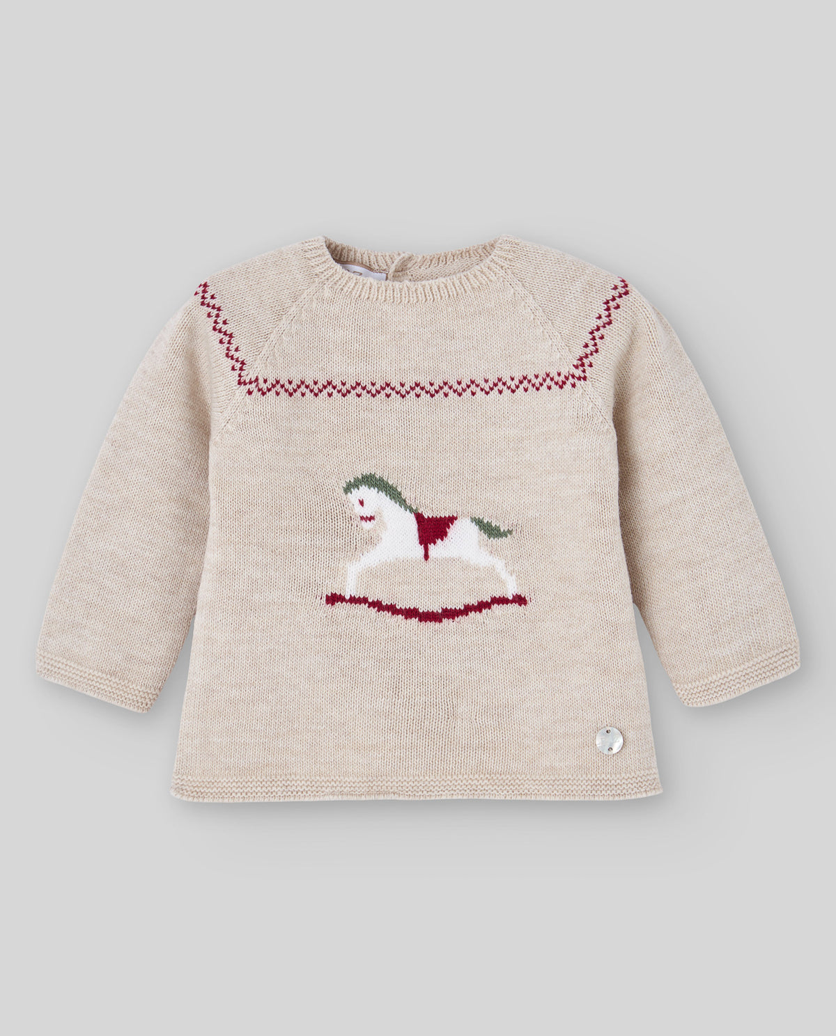 Set Wollstrickpullover + Strick-Hose NADAL