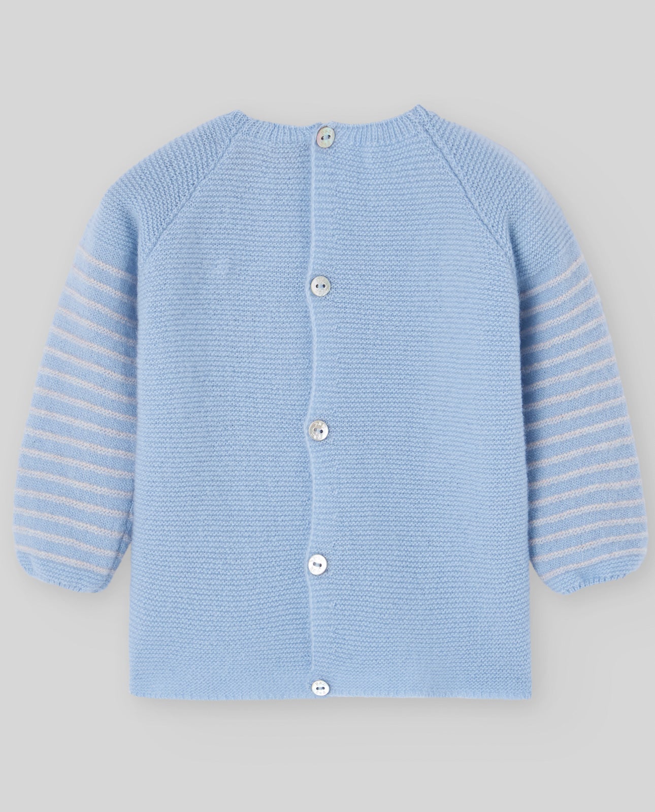 Striped wool cashmere sweater ESSENTIA