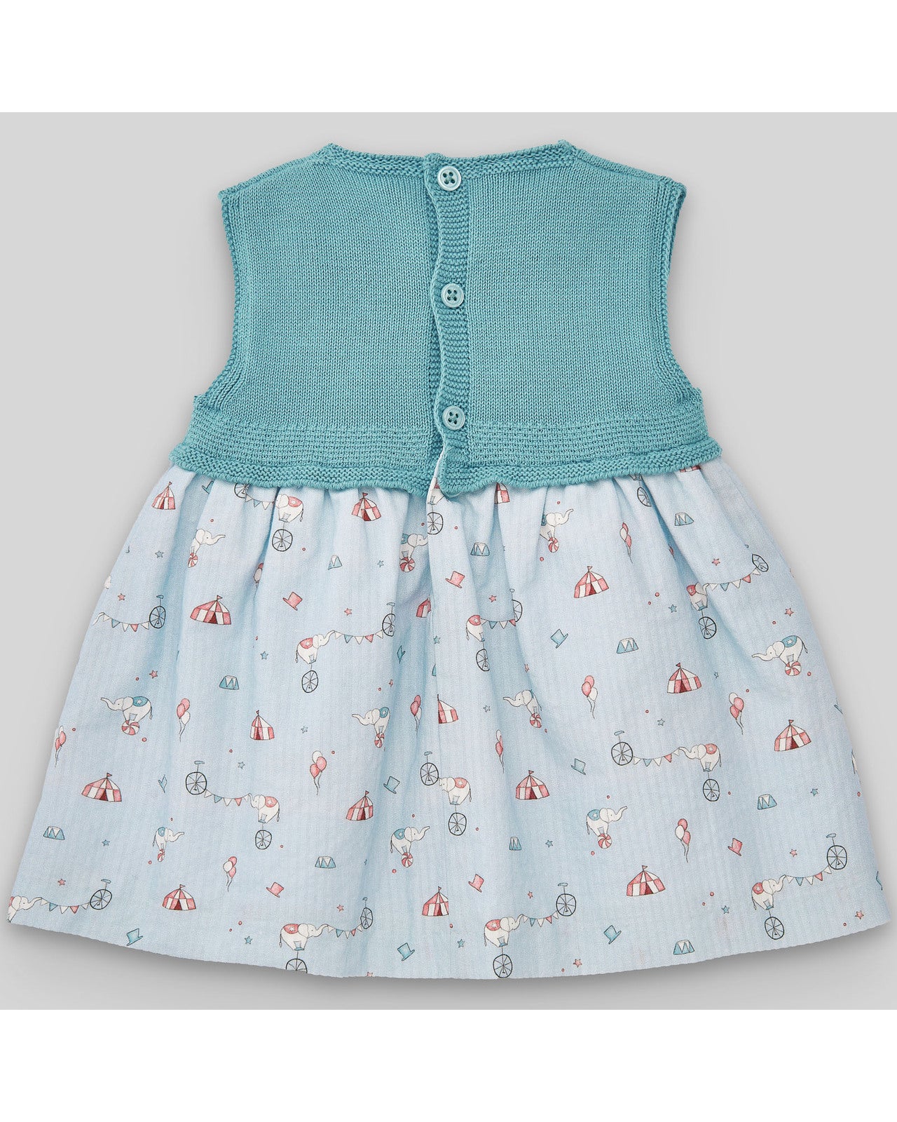 Vestido combinado "CIRCO"