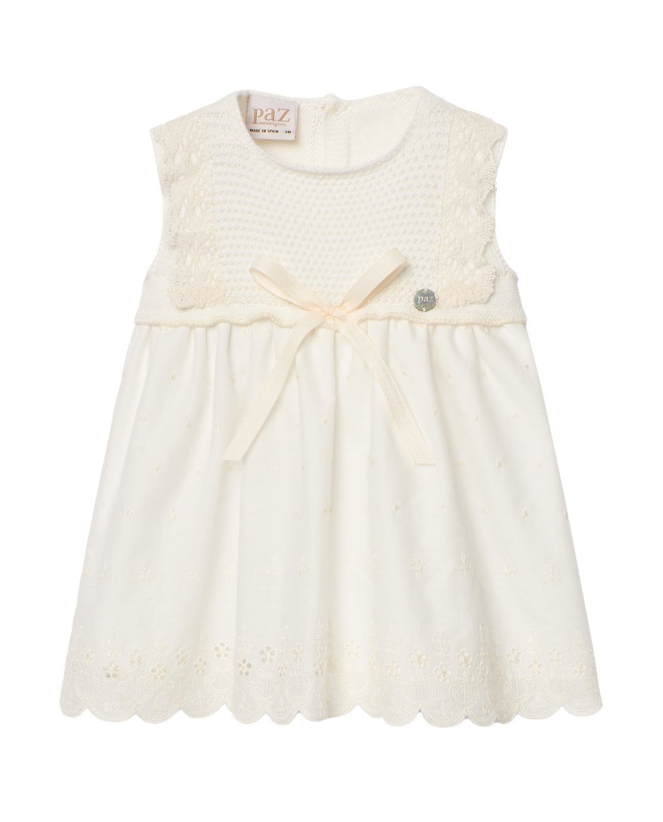 Vestido combinado "PAZ"