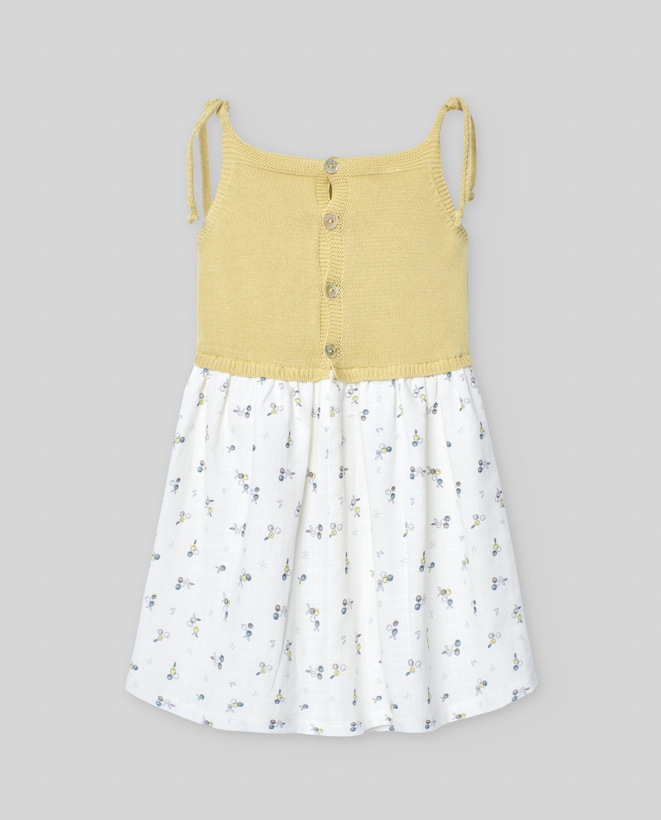 Vestido combinado POMBA