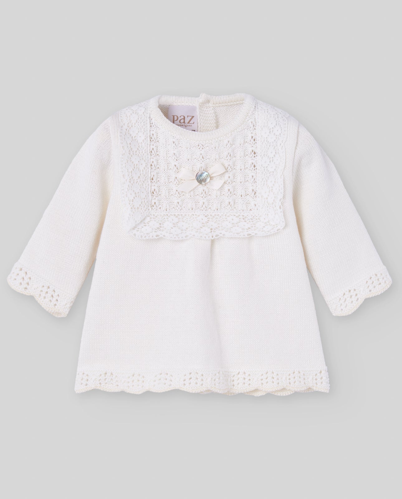 Cotton cashmere dress "PASCUA"