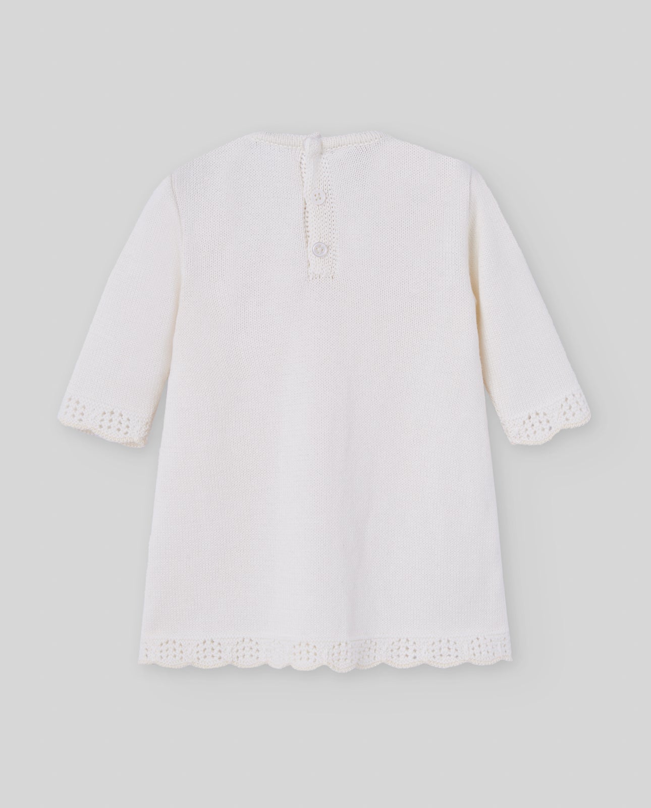 Cotton cashmere dress "PASCUA"