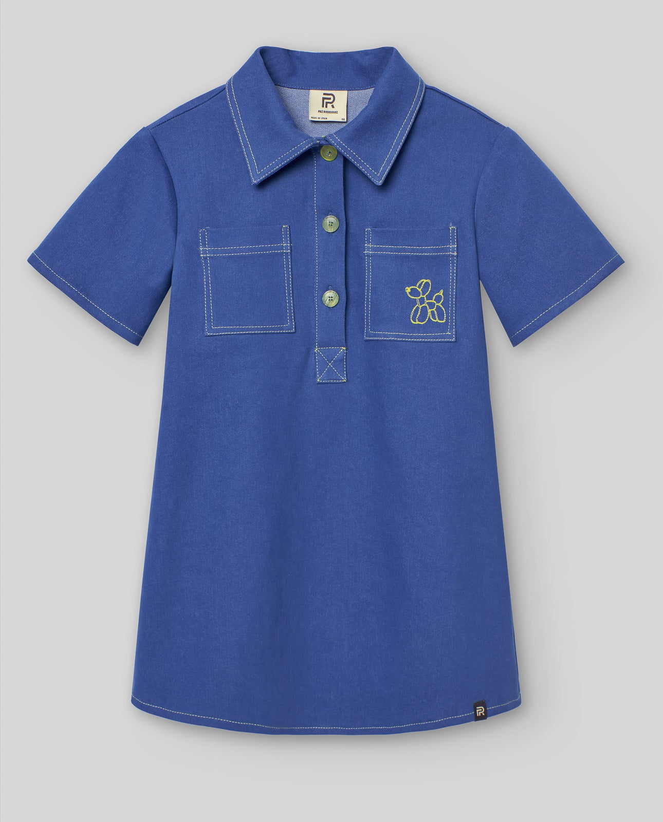 VESTIDO CAMISERO INFANTIL "BALLOON"