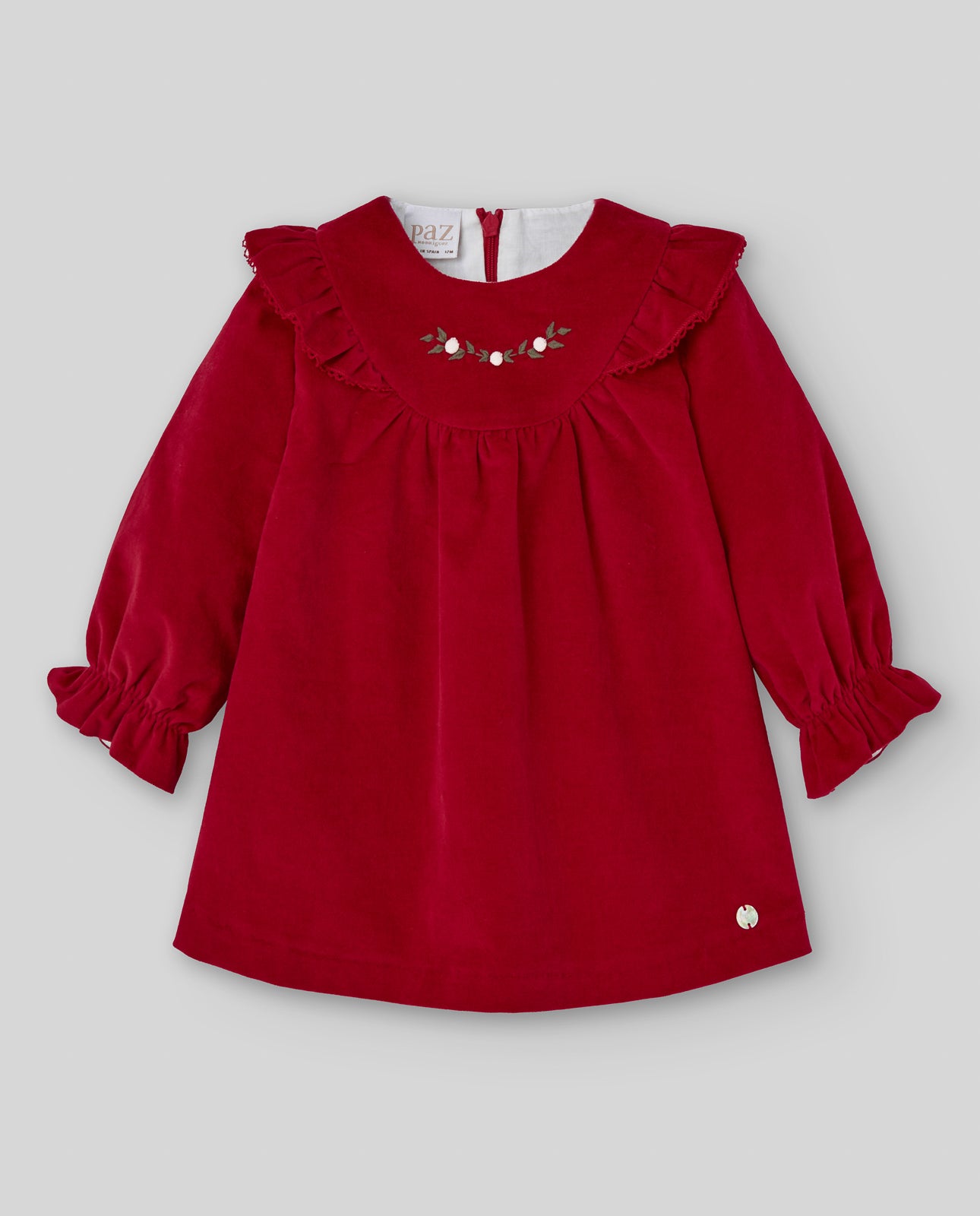 WOVEN NEWBORN DRESS ACEBO