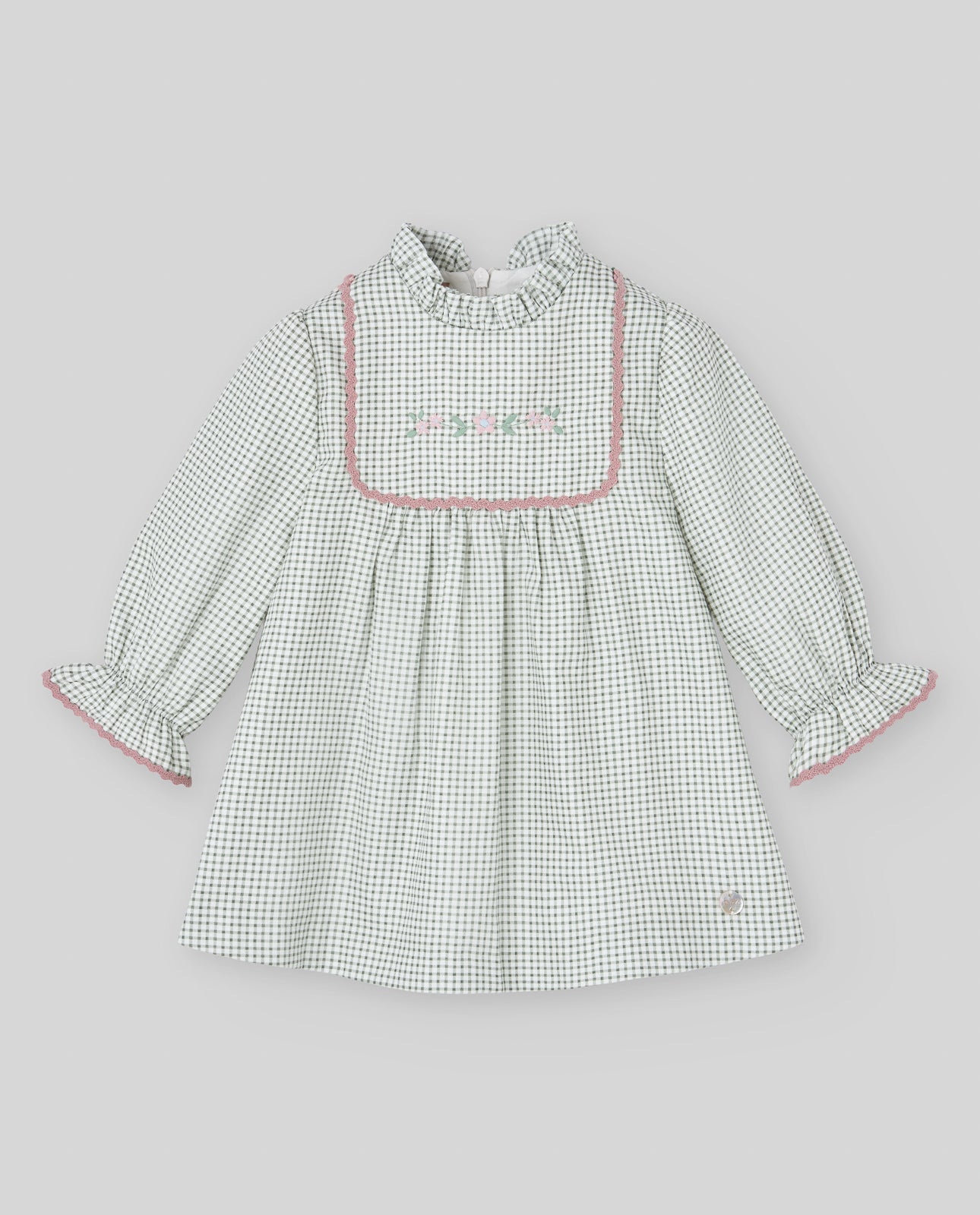 Vestido cuadros LEDICIA