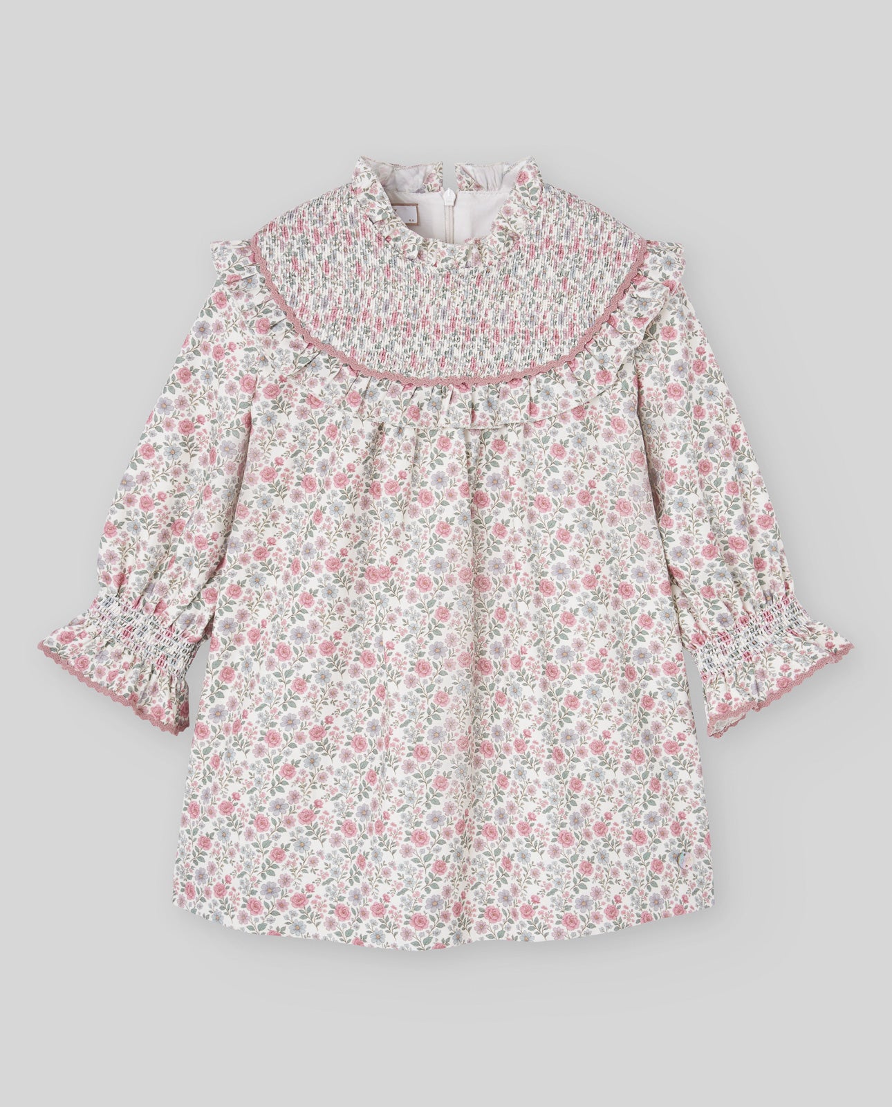 Vestido flores infantil LEDICIA