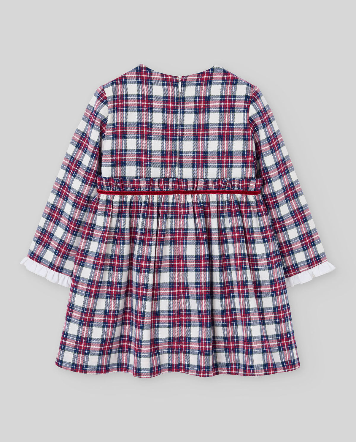 Vestido cuadros infantil NADAL